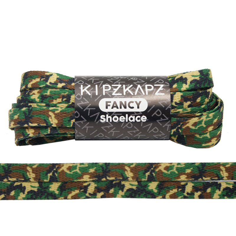 Jual Aksesoris Sneakers Kipzkapz Flat Printed X6 Camoflage Green Original X6 - Flat Printed 6Mm - v3.ncrsport.com